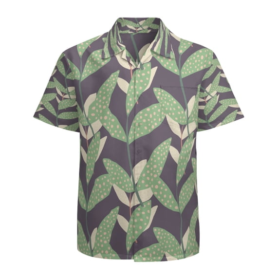 High Quality Hawaiian Shirts for Men Short Sleeve Aloha Beach Shirt Floral Summer Casual Button Down Shirts Blouses M2HQFN