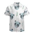 thumbnail image 1 of High Quality Hawaiian Shirts for Men Short Sleeve Aloha Beach Shirt Floral Summer Casual Button Down Shirts Blouses M9LDS5, 1 of 7