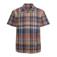 thumbnail image 1 of High Quality Hawaiian Shirts for Men Short Sleeve Aloha Beach Shirt Floral Summer Casual Button Down Shirts Blouses MCZYLO, 1 of 7