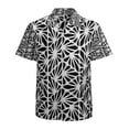 thumbnail image 1 of High Quality Hawaiian Shirts for Men Short Sleeve Aloha Beach Shirt Floral Summer Casual Button Down Shirts Blouses MTXDOX, 1 of 7