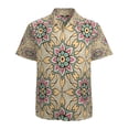 thumbnail image 1 of High Quality Hawaiian Shirts for Men Short Sleeve Aloha Beach Shirt Floral Summer Casual Button Down Shirts Blouses NH2LFJ, 1 of 7
