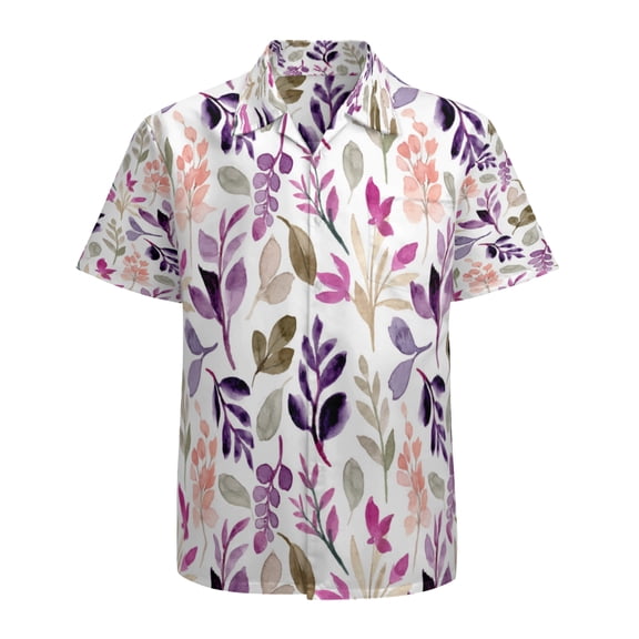 High Quality Hawaiian Shirts for Men Short Sleeve Aloha Beach Shirt Floral Summer Casual Button Down Shirts Blouses NPH5IA