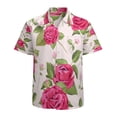 thumbnail image 1 of High Quality Hawaiian Shirts for Men Short Sleeve Aloha Beach Shirt Floral Summer Casual Button Down Shirts Blouses NW4IFZ, 1 of 7