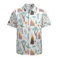 thumbnail image 1 of High Quality Hawaiian Shirts for Men Short Sleeve Aloha Beach Shirt Floral Summer Casual Button Down Shirts Blouses OBSZ4G, 1 of 7