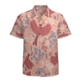 thumbnail image 1 of High Quality Hawaiian Shirts for Men Short Sleeve Aloha Beach Shirt Floral Summer Casual Button Down Shirts Blouses P9WM56, 1 of 7