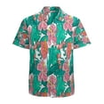 thumbnail image 1 of High Quality Hawaiian Shirts for Men Short Sleeve Aloha Beach Shirt Floral Summer Casual Button Down Shirts Blouses PCU8XQ, 1 of 7