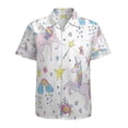 thumbnail image 1 of High Quality Hawaiian Shirts for Men Short Sleeve Aloha Beach Shirt Floral Summer Casual Button Down Shirts Blouses POHLL4, 1 of 7