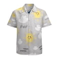 thumbnail image 1 of High Quality Hawaiian Shirts for Men Short Sleeve Aloha Beach Shirt Floral Summer Casual Button Down Shirts Blouses PV4JUH, 1 of 7