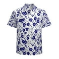 thumbnail image 1 of High Quality Hawaiian Shirts for Men Short Sleeve Aloha Beach Shirt Floral Summer Casual Button Down Shirts Blouses QPYEI3, 1 of 7