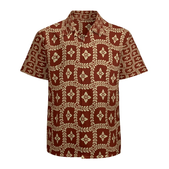 High Quality Hawaiian Shirts for Men Short Sleeve Aloha Beach Shirt Floral Summer Casual Button Down Shirts Blouses QY8YVH