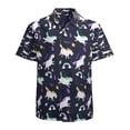 thumbnail image 1 of High Quality Hawaiian Shirts for Men Short Sleeve Aloha Beach Shirt Floral Summer Casual Button Down Shirts Blouses RCGTCS, 1 of 7