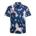 thumbnail image 1 of High Quality Hawaiian Shirts for Men Short Sleeve Aloha Beach Shirt Floral Summer Casual Button Down Shirts Blouses SJYC7Y, 1 of 7