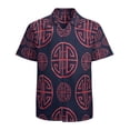 thumbnail image 1 of High Quality Hawaiian Shirts for Men Short Sleeve Aloha Beach Shirt Floral Summer Casual Button Down Shirts Blouses SU8F2B, 1 of 7