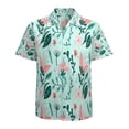 thumbnail image 1 of High Quality Hawaiian Shirts for Men Short Sleeve Aloha Beach Shirt Floral Summer Casual Button Down Shirts Blouses SVHEYH, 1 of 7