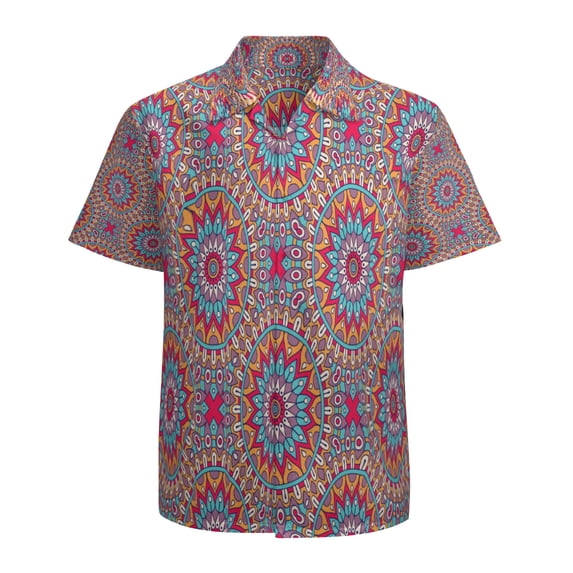 High Quality Hawaiian Shirts for Men Short Sleeve Aloha Beach Shirt Floral Summer Casual Button Down Shirts Blouses SZJL5B
