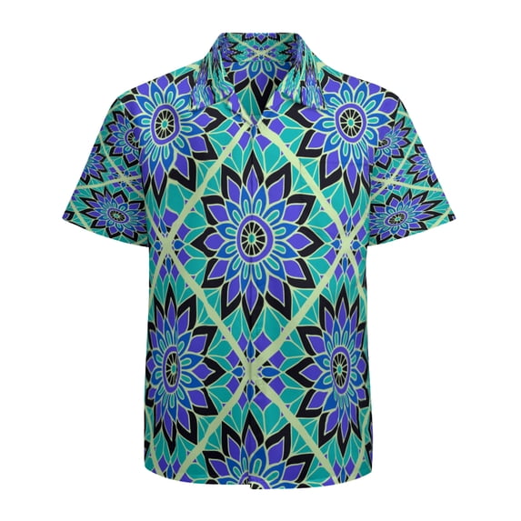High Quality Hawaiian Shirts for Men Short Sleeve Aloha Beach Shirt Floral Summer Casual Button Down Shirts Blouses T7JYGT