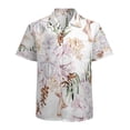 thumbnail image 1 of High Quality Hawaiian Shirts for Men Short Sleeve Aloha Beach Shirt Floral Summer Casual Button Down Shirts Blouses TJU5XD, 1 of 7