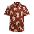 thumbnail image 1 of High Quality Hawaiian Shirts for Men Short Sleeve Aloha Beach Shirt Floral Summer Casual Button Down Shirts Blouses TM4BQY, 1 of 7