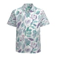 thumbnail image 1 of High Quality Hawaiian Shirts for Men Short Sleeve Aloha Beach Shirt Floral Summer Casual Button Down Shirts Blouses UNOCDT, 1 of 7
