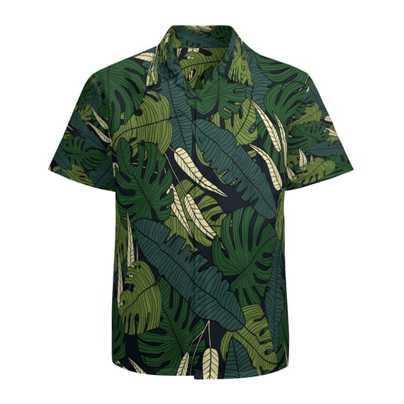 High Quality Hawaiian Shirts for Men Short Sleeve Aloha Beach Shirt Floral Summer Casual Button Down Shirts Blouses UT4UH6