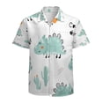 thumbnail image 1 of High Quality Hawaiian Shirts for Men Short Sleeve Aloha Beach Shirt Floral Summer Casual Button Down Shirts Blouses UU6LKM, 1 of 7