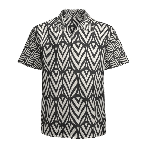 High Quality Hawaiian Shirts for Men Short Sleeve Aloha Beach Shirt Floral Summer Casual Button Down Shirts Blouses V36I4X