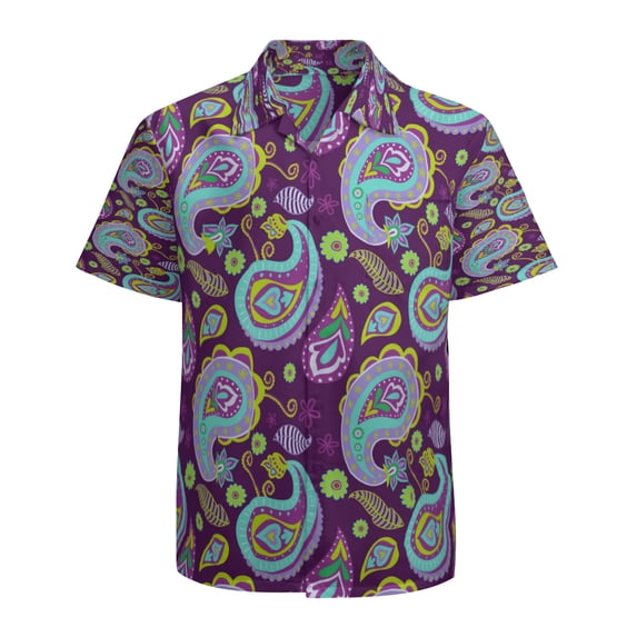High Quality Hawaiian Shirts for Men Short Sleeve Aloha Beach Shirt Floral Summer Casual Button Down Shirts Blouses X7SBV7