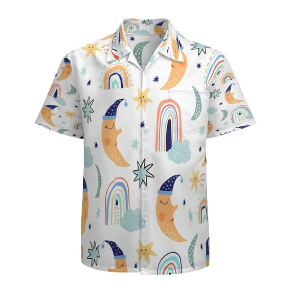 High Quality Hawaiian Shirts for Men Short Sleeve Aloha Beach Shirt Floral Summer Casual Button Down Shirts Blouses XGQY8W
