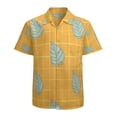 thumbnail image 1 of High Quality Hawaiian Shirts for Men Short Sleeve Aloha Beach Shirt Floral Summer Casual Button Down Shirts Blouses XXZYDQ, 1 of 7