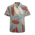 thumbnail image 1 of High Quality Hawaiian Shirts for Men Short Sleeve Aloha Beach Shirt Floral Summer Casual Button Down Shirts Blouses Y4AQEI, 1 of 7