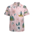 thumbnail image 1 of High Quality Hawaiian Shirts for Men Short Sleeve Aloha Beach Shirt Floral Summer Casual Button Down Shirts Blouses ZHZYVX, 1 of 7