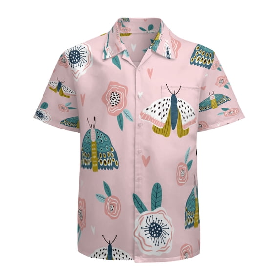 High Quality Hawaiian Shirts for Men Short Sleeve Aloha Beach Shirt Floral Summer Casual Button Down Shirts Blouses ZHZYVX