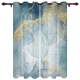 thumbnail image 1 of High Quality Home Curtains Marble Green Crack Living Room Bedroom Kitchen Hotel Decoration Translucent Window Curtains, 1 of 6