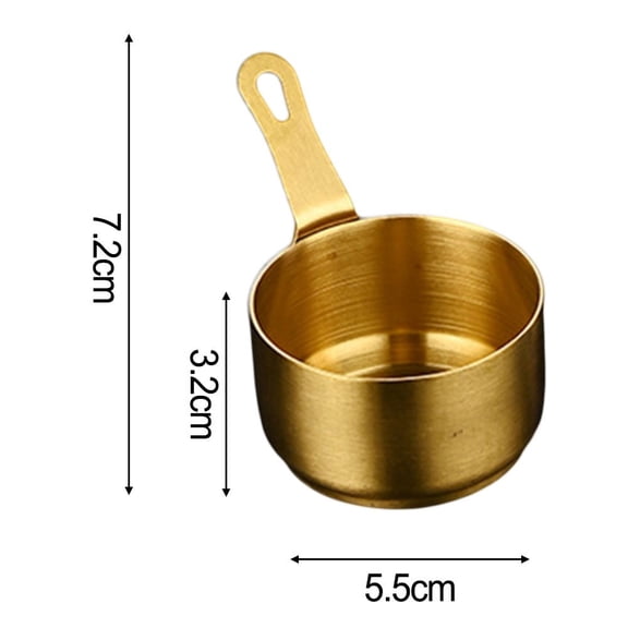 High Quality Home Kitchen Mini Sauce Pan 100ML Sauce Pan Not Easy Rust