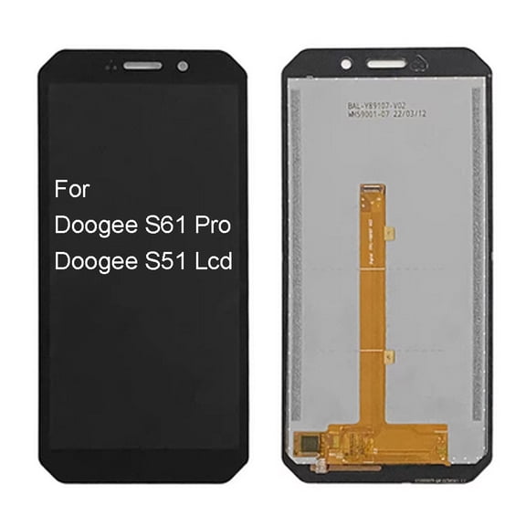 High Quality LCD Screen For Doogee S51 / S61 Pro LCD Display Touch Screen Digitizer Assembly Replacement Part