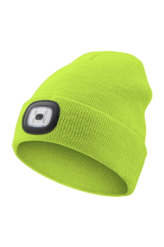 High Quality LED Beanie Hat With Light High Quality Winter Beanie Hat Outdoor