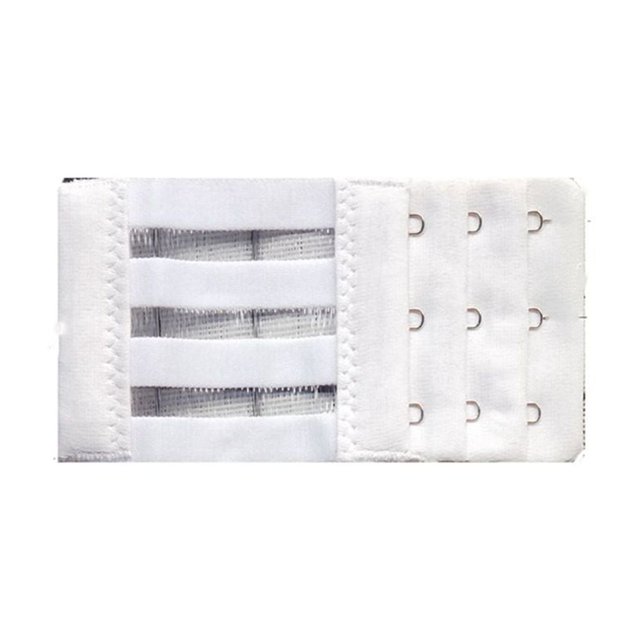 High Quality Ladies Black White Bra Extenders Strap 3 Hooks 4 Hooks 3