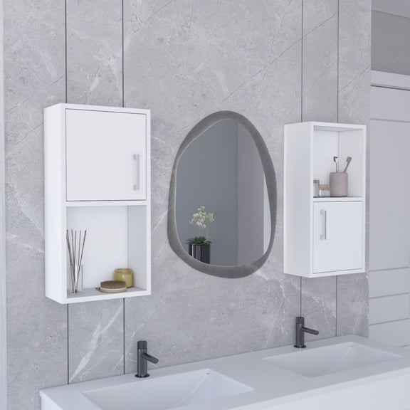 High - Quality Laminated Cabinet - Bathroom Use, Durable Organizing