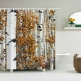 thumbnail image 1 of High Quality Landscape Shower Curtains for Bathroom Polyester Natural Scenery Forest Printing Shower Curtain With Hook 180*200CM, 1 of 5