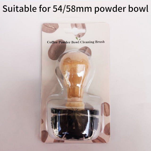 HighQuality Luxury Premium Vintage Espresso Brush Cleaner Set for