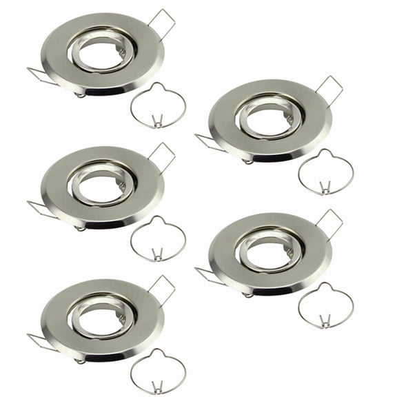 High Quality MR11 Bulb Holder Recessed LED Spotlights Frame Adjustable Ceiling Light Led Holders Cutout 45mm