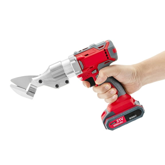 High-Quality Metal Cutter with Vanadium Steel, Two-Speed Adjustment, LED Lights, and Long Battery Life for Smooth Shearing
