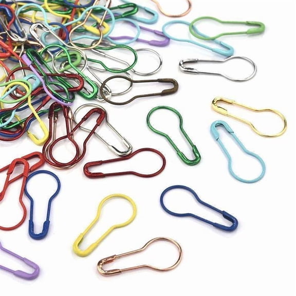 High Quality Metal Stitch Markers - Pack of 100