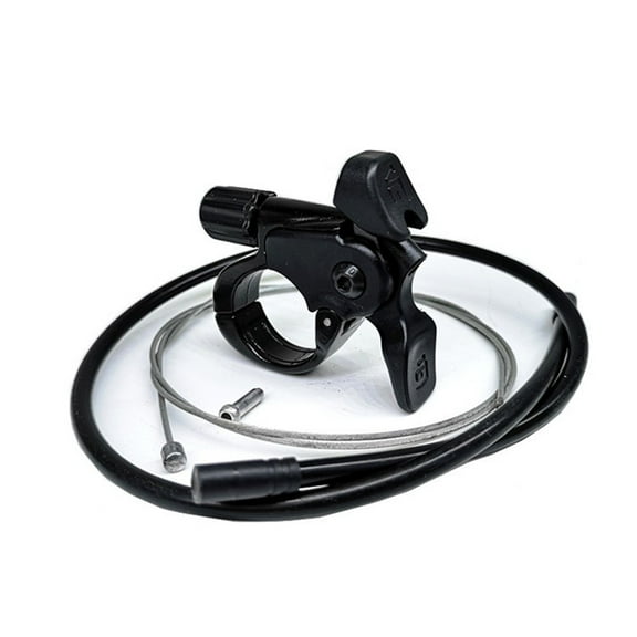 High Quality Mountain Bike Front Fork Wire Control Switch Bicycle Remote Fork Lockout Switch Lever With Wire Pipeline Core