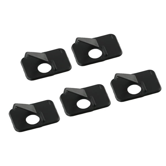 High Quality New Arrow Rest Outdoor Sports Black Hunting Plastic Recurve Bow Replacement Part Right Hand 3.8*2Cm Left Hand Fangkenuo