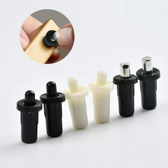 High Quality New Practical Spring Pins Replacement Pins Shutter Louver White 10pcs 8cm Holes for Door for Opening 7cm