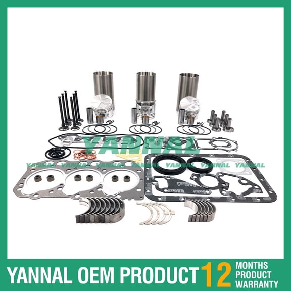 High Quality Overhaul Rebuild Kit For Yanmar 3TNM72 Engine Parts