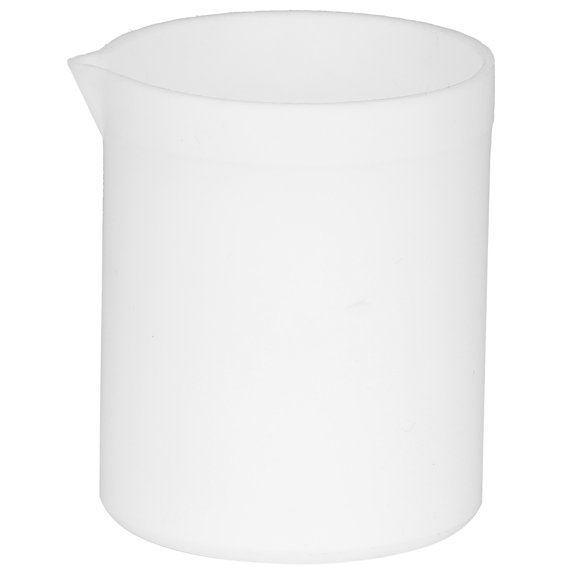 Acid And Alkali Resistant PTFE Beaker, Temperature Resistance White Measuring Cup For Lab, Lightweight Beaker With Non-Stick Surface For Chemistry Research