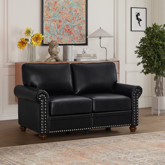 High - Quality PU Upholstery | Suitable for Daily Living Room Use | Over 600lbs Weight Capacity