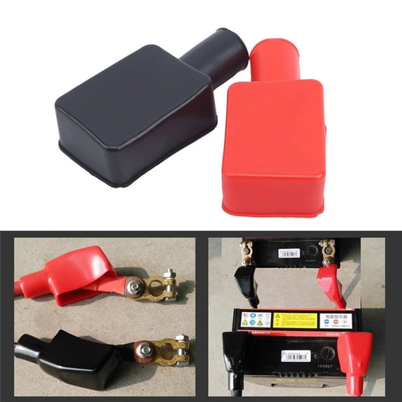 High Quality Pair Battery Terminal Covers Classic Car - Positive & Negative